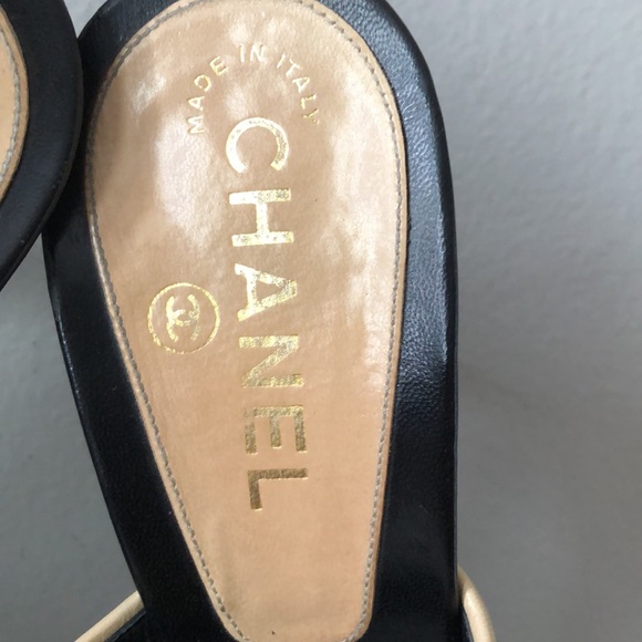 Chanel CC slides shoes - Picture 3 of 11